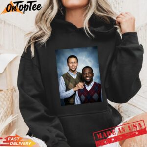 Stephen Curry Draymond Green Step Brothers Parody Basketball Hoodie