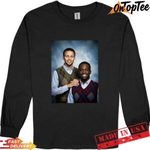 Stephen Curry Draymond Green Step Brothers Parody Basketball Long Sleve