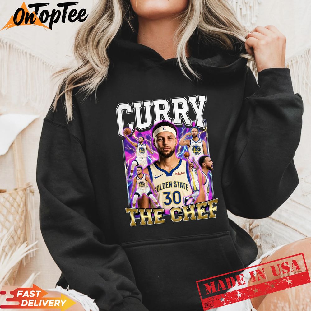 Stephen Curry Golden State The Chef Basketball T-Shirt Stephen Curry Golden State The Chef Basketball T-Shirt