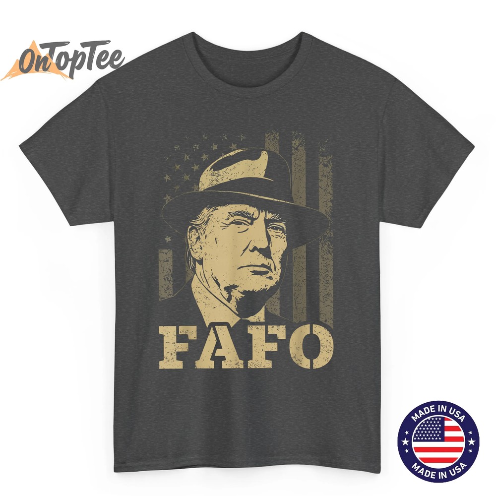 Vintage Fafo Trump Fafo American USA T-Shirt 4 Vintage Fafo Trump Fafo American USA T-Shirt