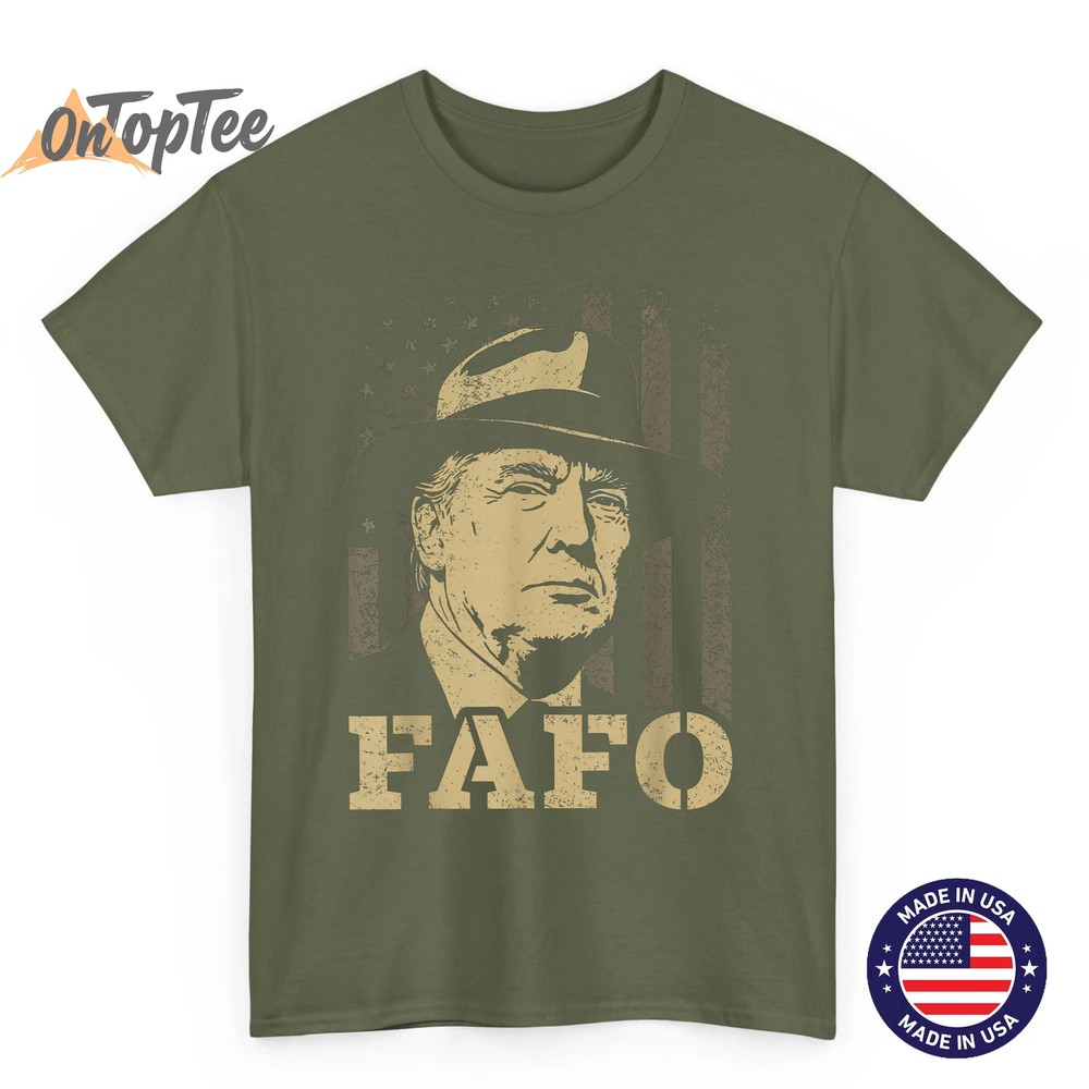 Vintage Fafo Trump Fafo American USA T-Shirt Vintage Fafo Trump Fafo American USA T-Shirt