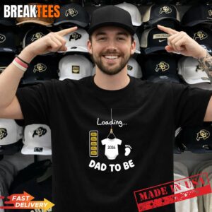 Dad To Be Loading 2026 Baby Announcement T-Shirt